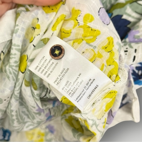 Anthropologie Printed Surf Shirt Sz Small - Picture 9 of 13